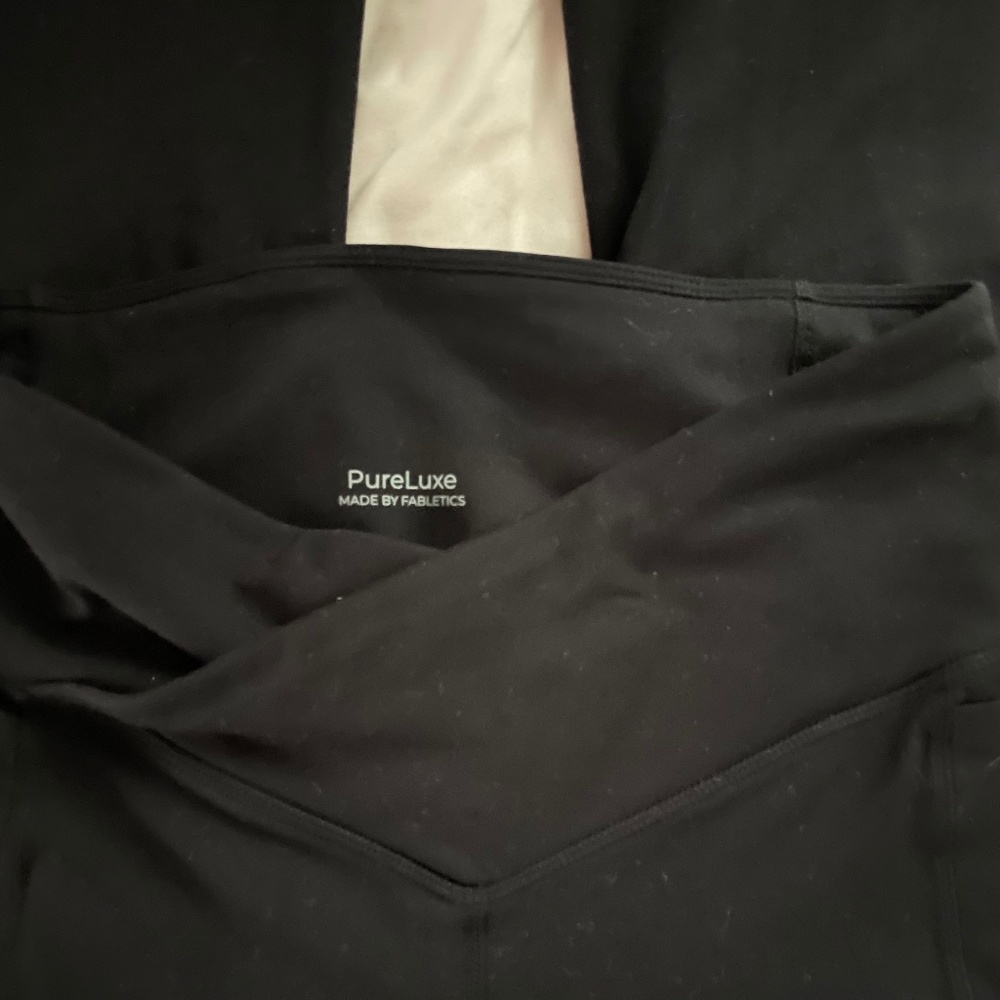 Fabletics  purelux crossover flare leggings